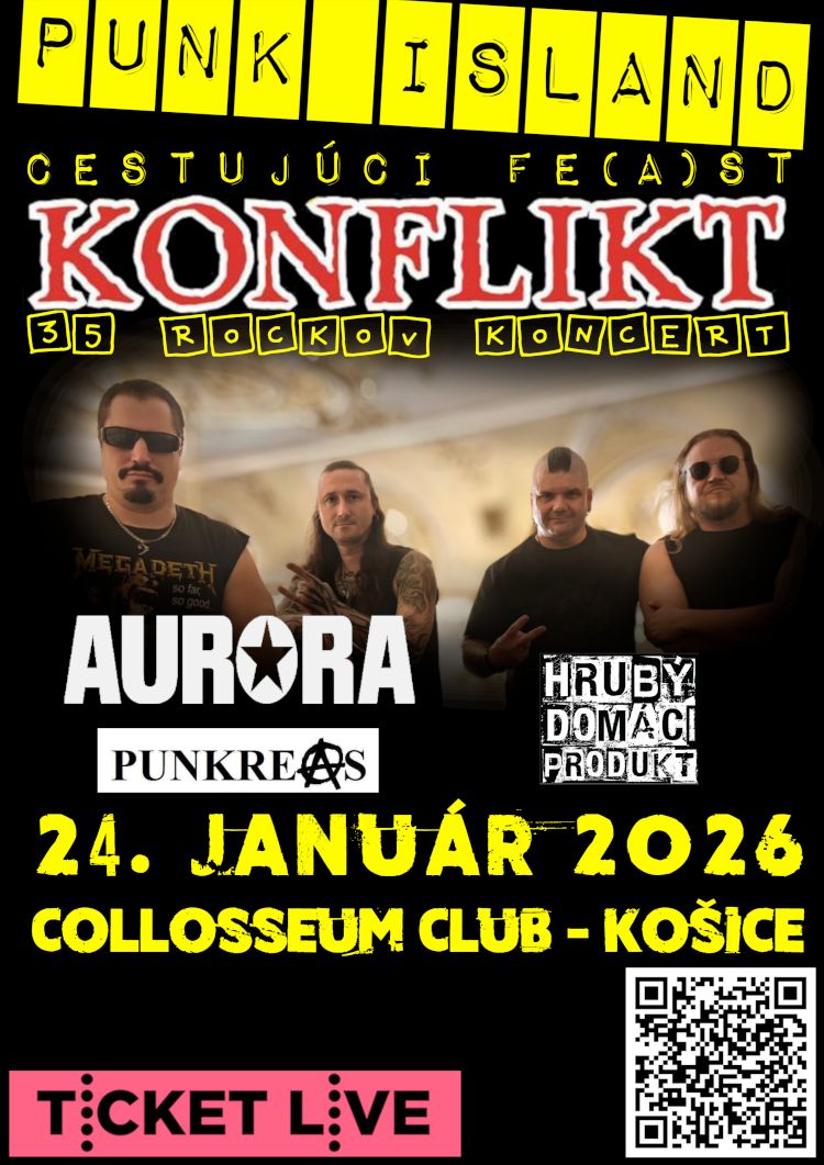 Punk Island Fe(a)st+35 rokov Konflikt