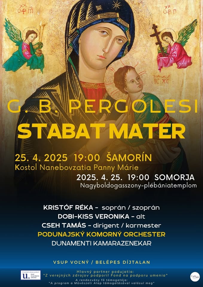 G.B. PERGOLESI: STABAT MATER || ŠAMORÍN/SOMORJA