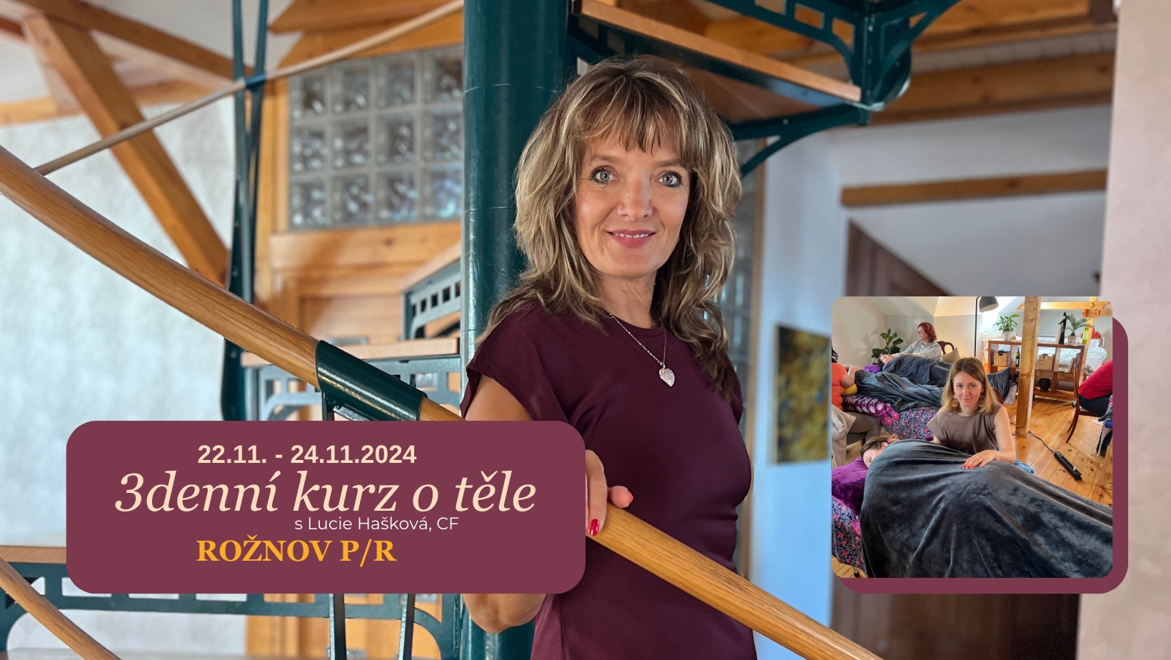 3denní kurz o těle Rožnov p.R.