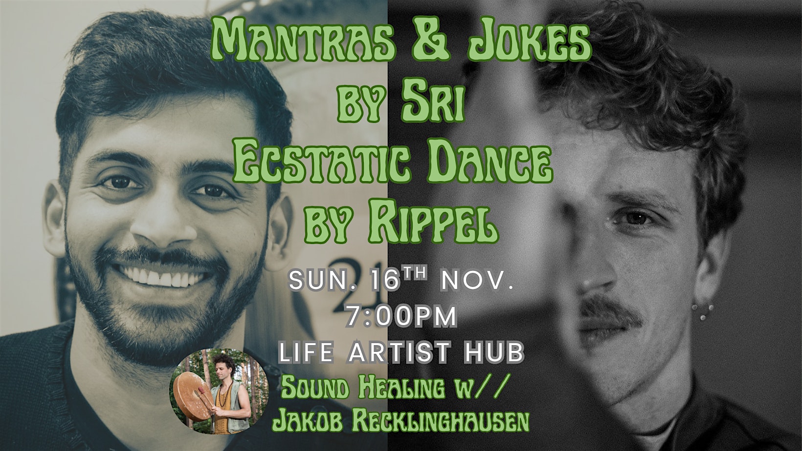 Ecstatic Dance  & Psychedelic Kirtan //(Sri Apollo & Rippel)
