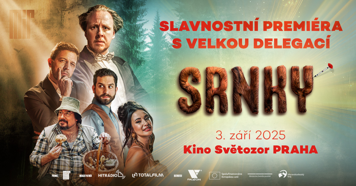 SRNKY | Slavnostní premiéra s účastí Tří Tygrů | Kino Světozor PRAHA