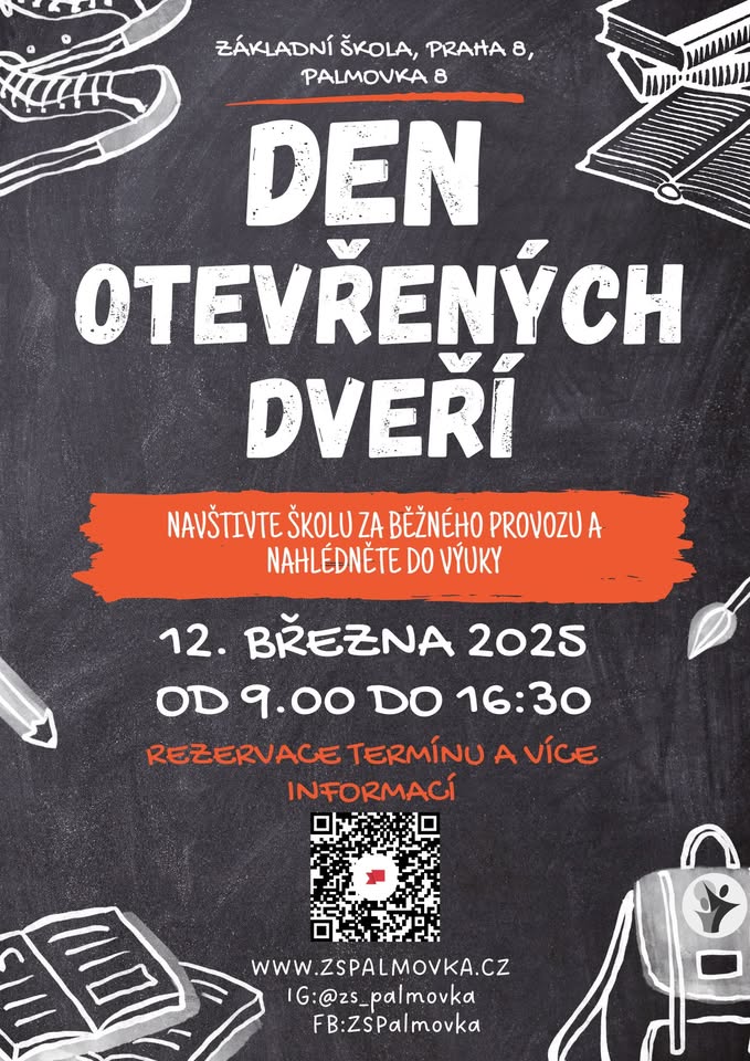 Den otevřených dveří ZŠ Palmovka