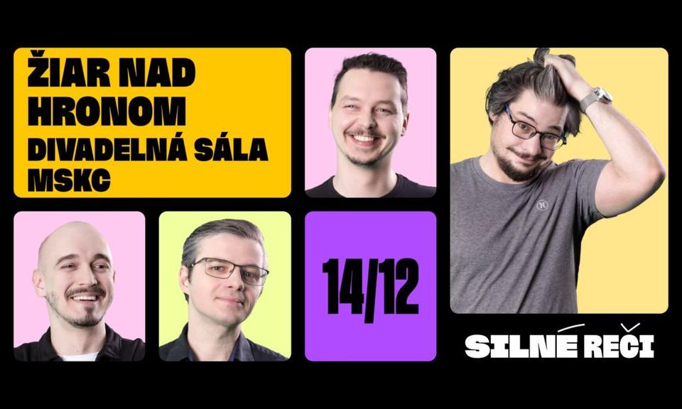 SILNÉ REČI V ŽIARI NAD HRONOM