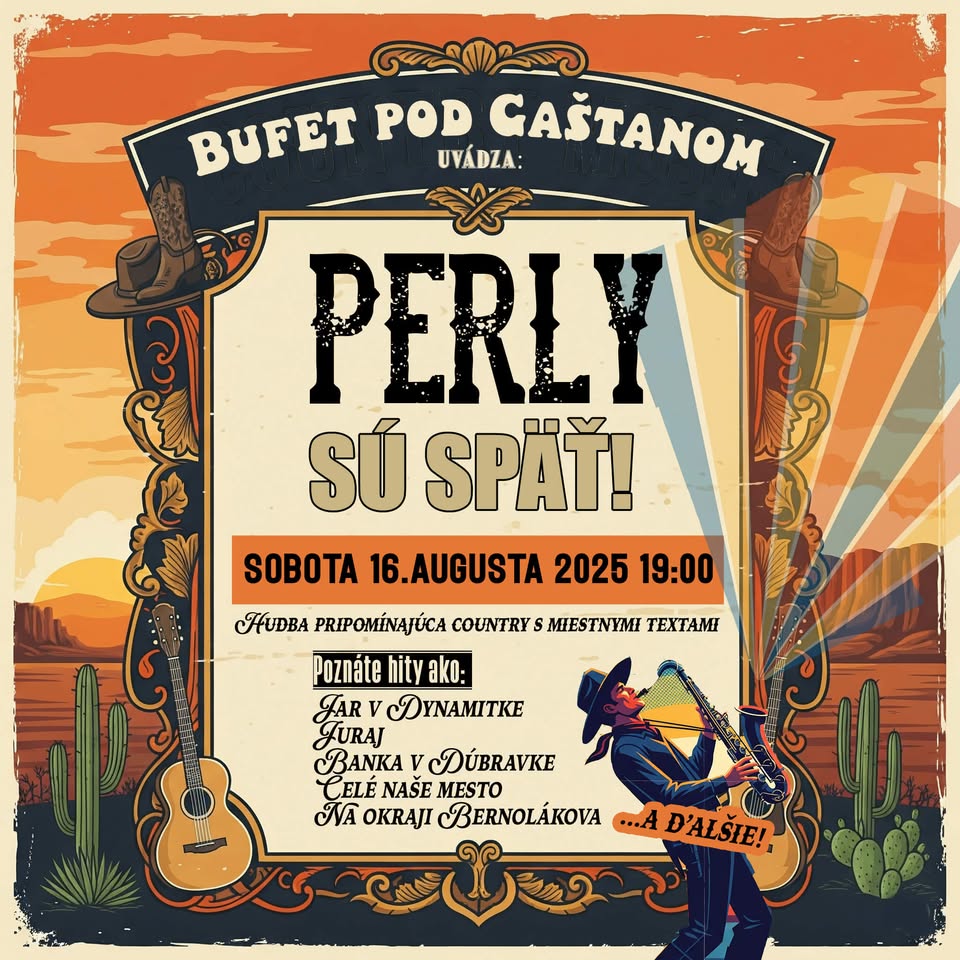 Perly sú späť v Bufete pod Gaštanom