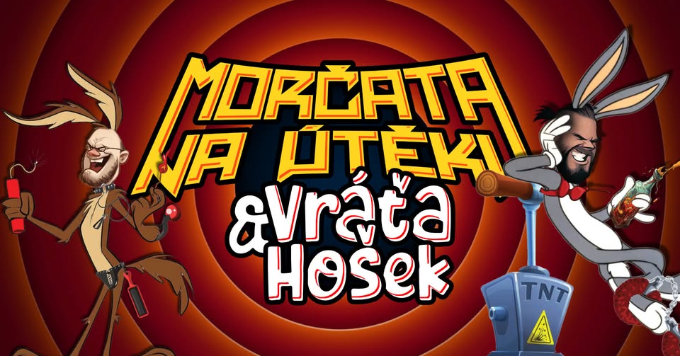 Morčata na útěku, Vráťa Hošek a Vadnej Hrošík v Praze | TNT - Těžce Nekorektní Tour