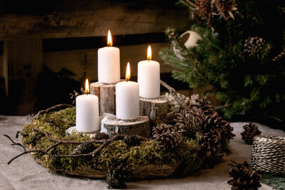 Tvorba adventních věnců v RadoBaru