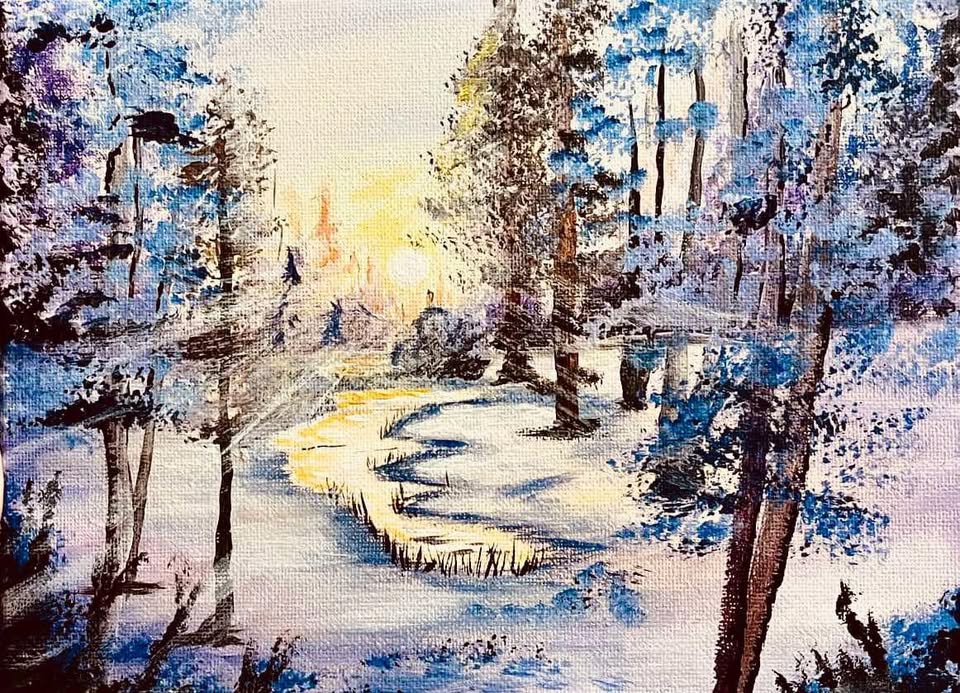 Workshop - Relaxačné maľovanie s vianočným punčom