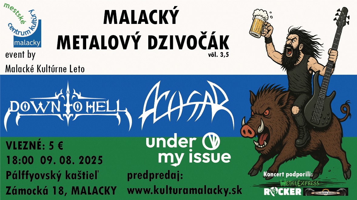 Malacký Metalový Dzivočák vôl. 3,5