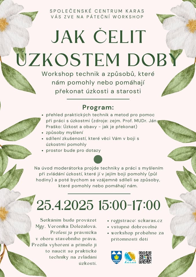 Jak čelit úzkostem doby