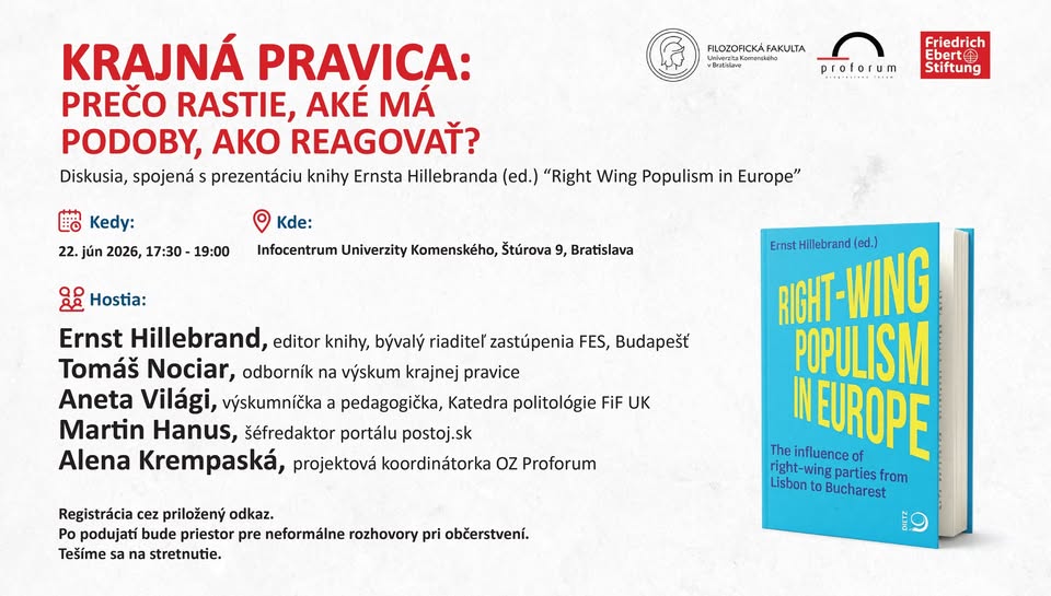 Krajná pravica: prečo rastie, aké má podoby, ako reagovať?