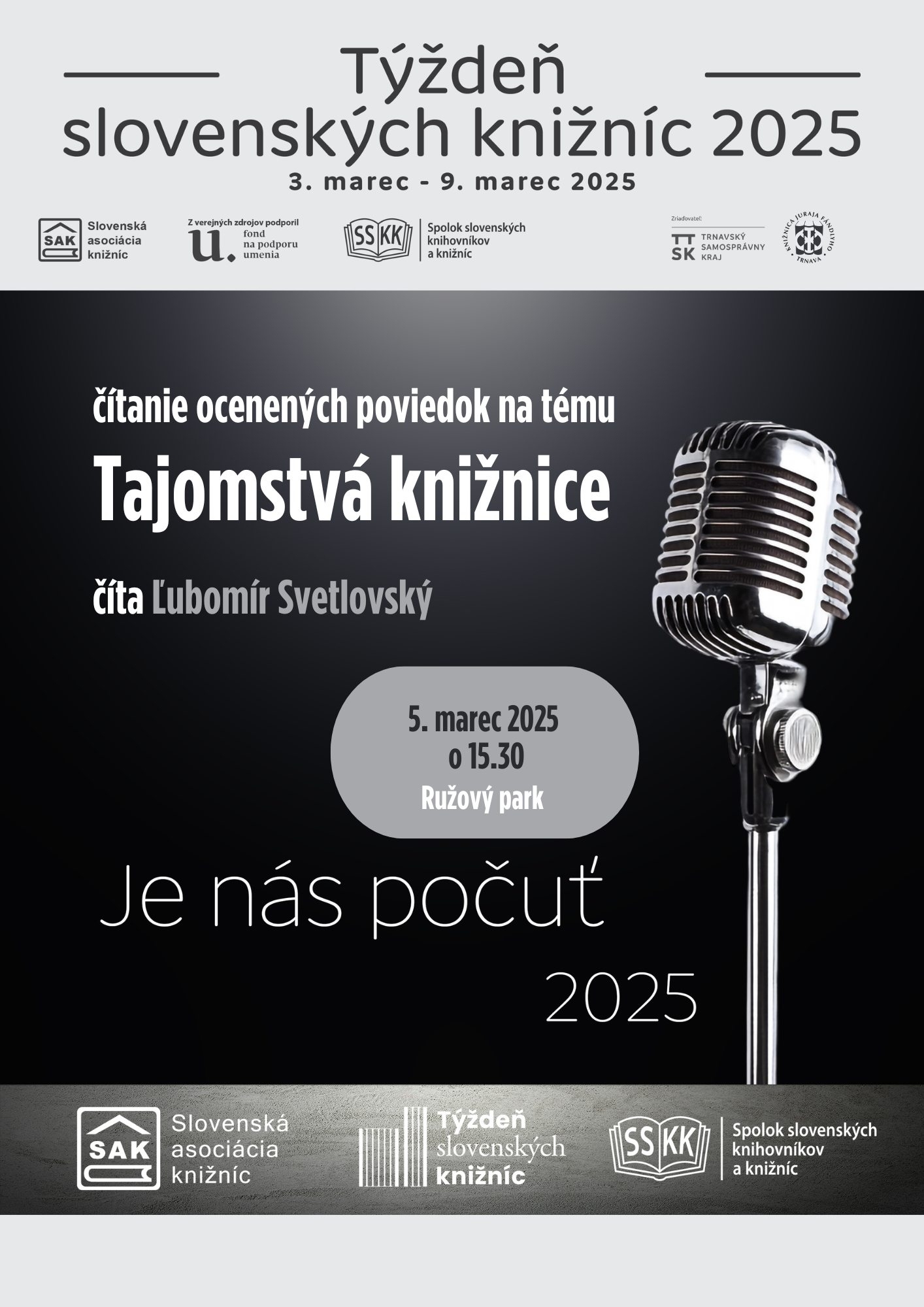Je nás počuť 2025