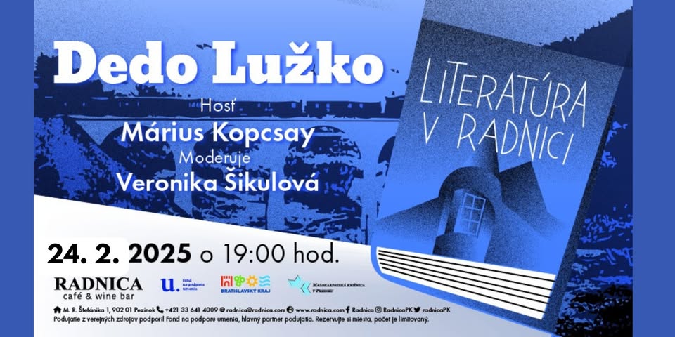 Literatúra v Radnici: Dedo Lužko