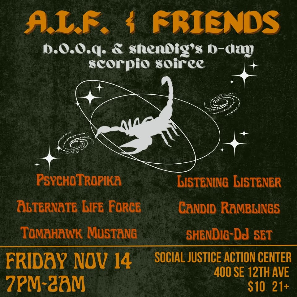 A.L.F. & Friends Scorpio Soiree