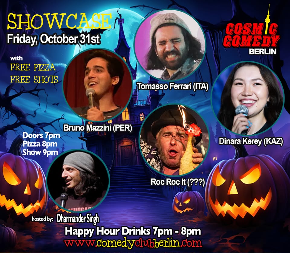 Cosmic Comedy Berlin SHOWCASE FRIDAY