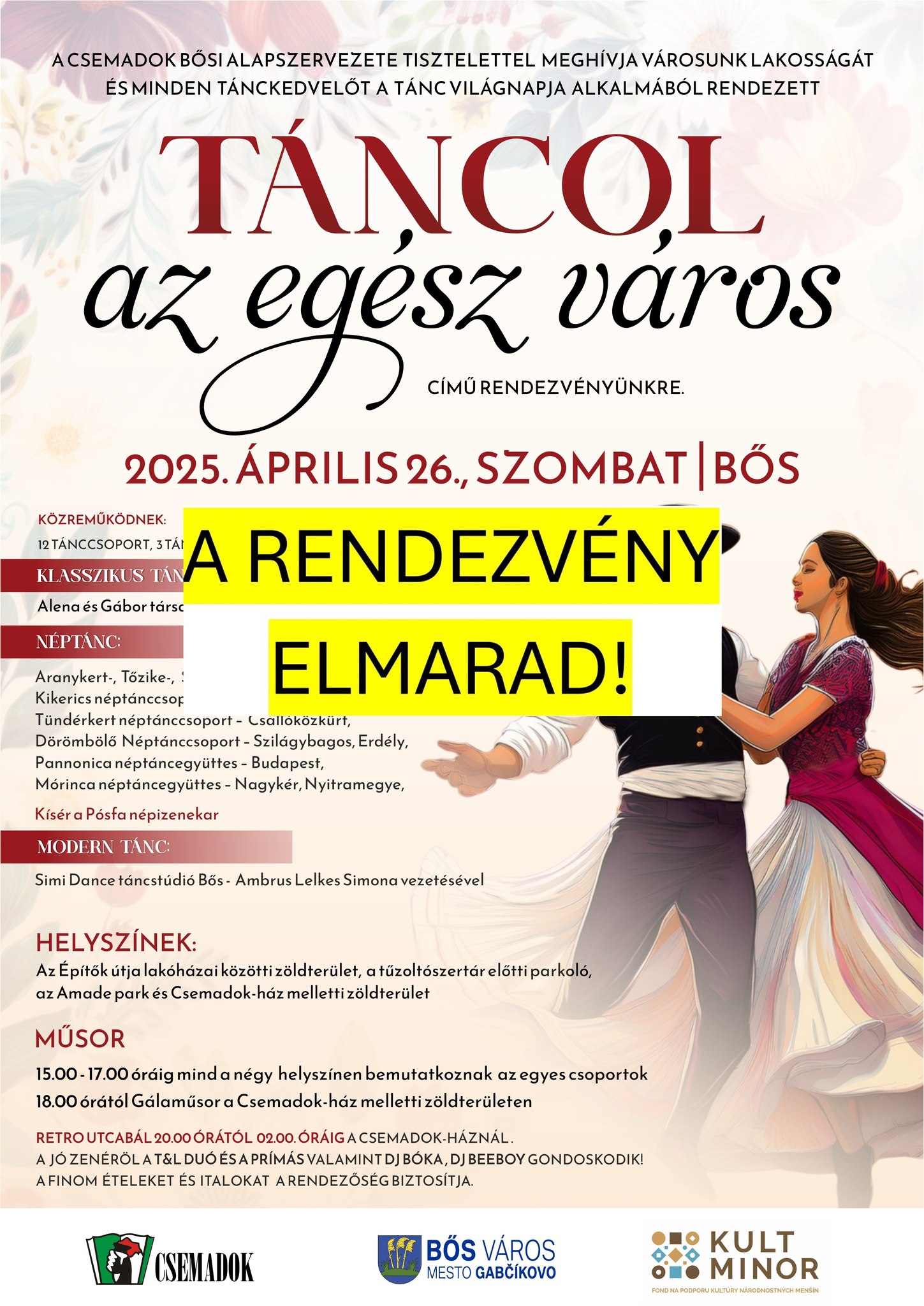 Táncol az egész város - 2025. április 26.