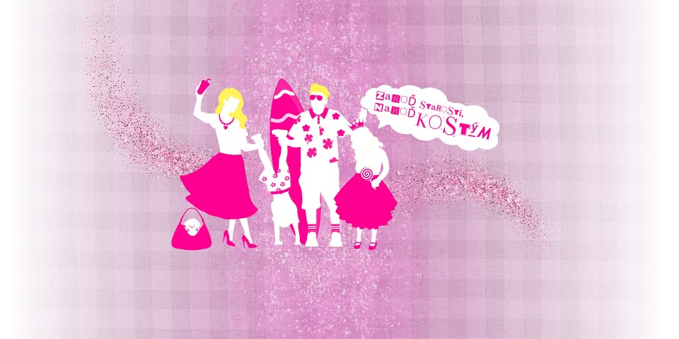 Zahoď starosti, nahoď kostým - Barbie a Ken
