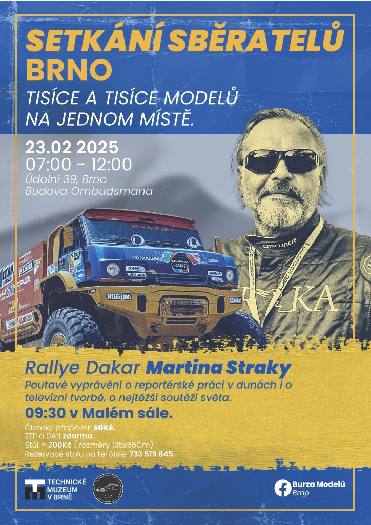 Setkání Sběratelů Modelů (BURZA) Brno