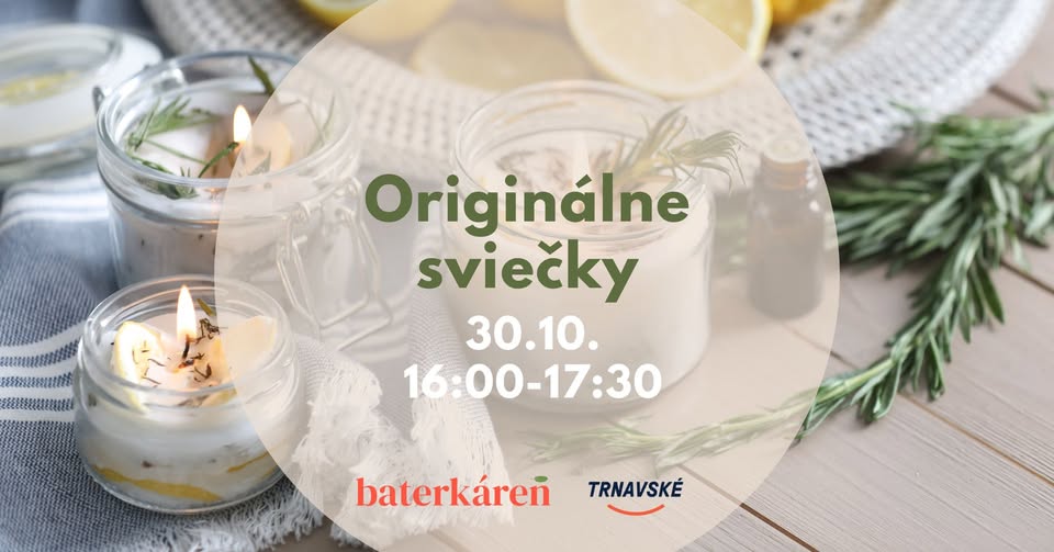 Originálne sviečky
