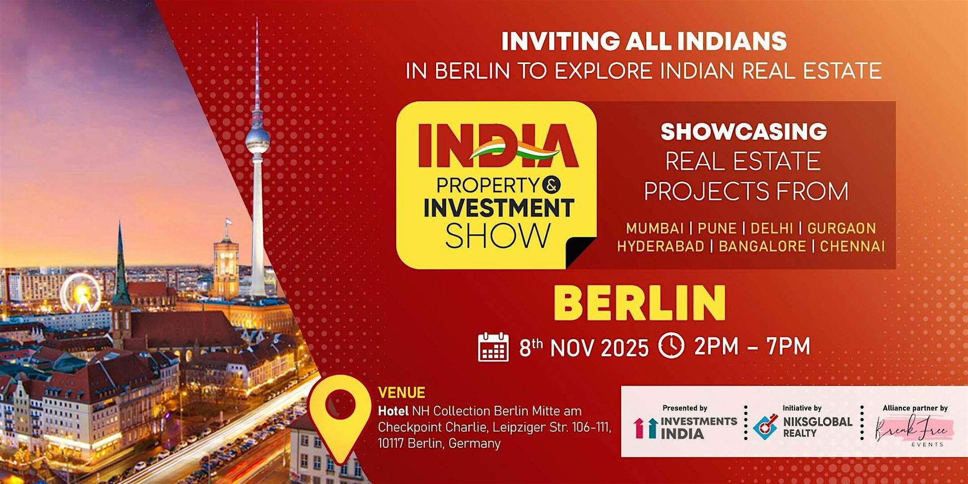 India Property & Investment Show – Berlin 2025