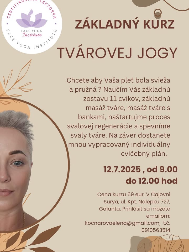 Základný kurz tvárovej jogy