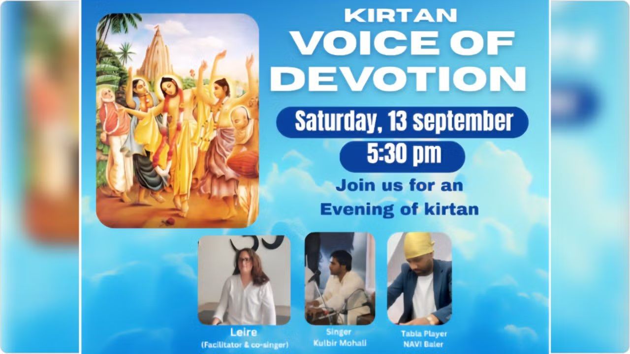 Kirtan / Mantra singing with Live Indian Music (Donation-Based)