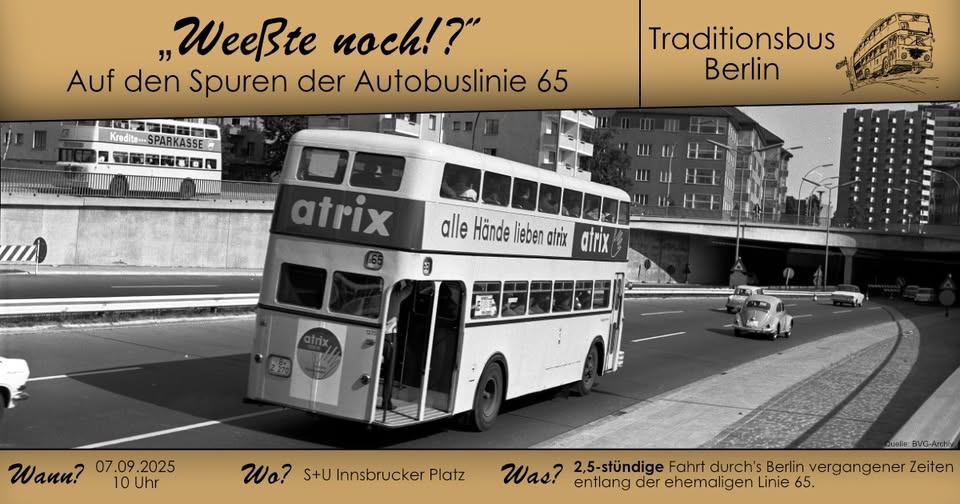 Weeßte noch!? - Auf den Spuren der Autobuslinie 65