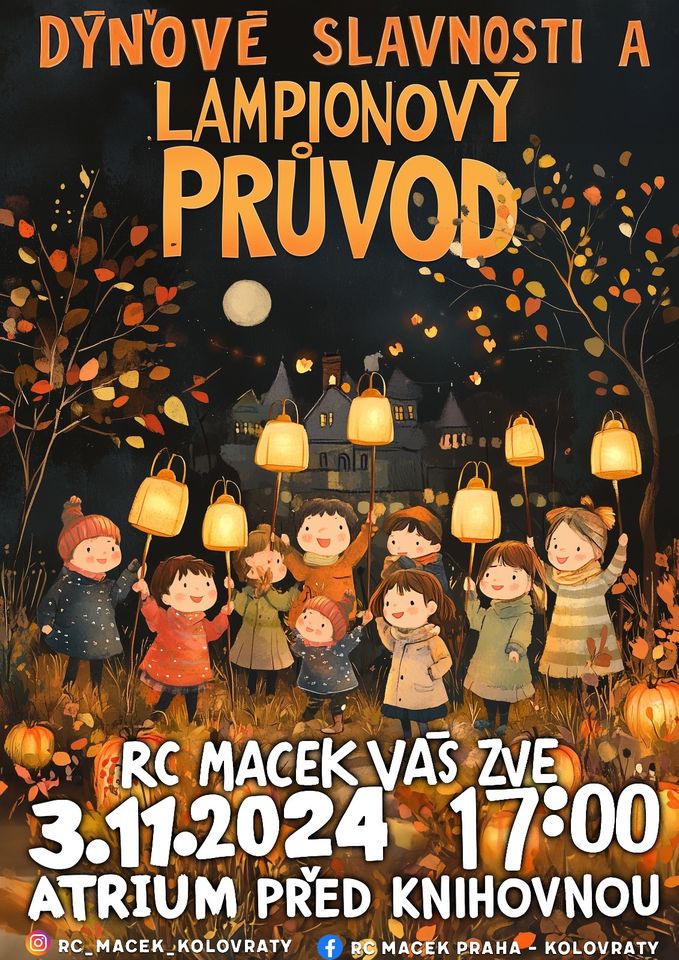 Dýňová slavnost a lampiónový průvod