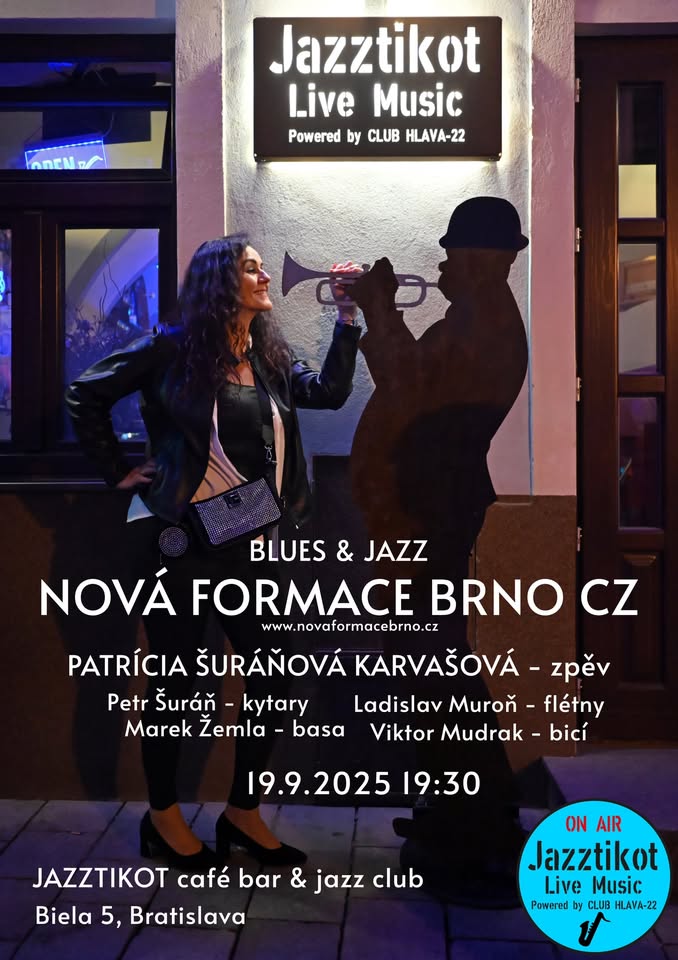 NOVÁ FORMACE BRNO Blues & Jazz