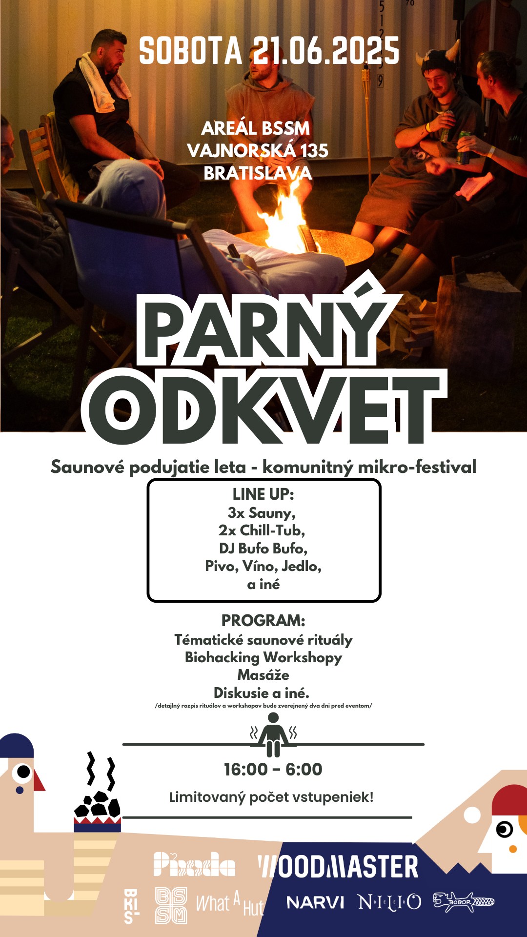 Parný Odkvet 2025 - Industrial Sauna Mikrofest