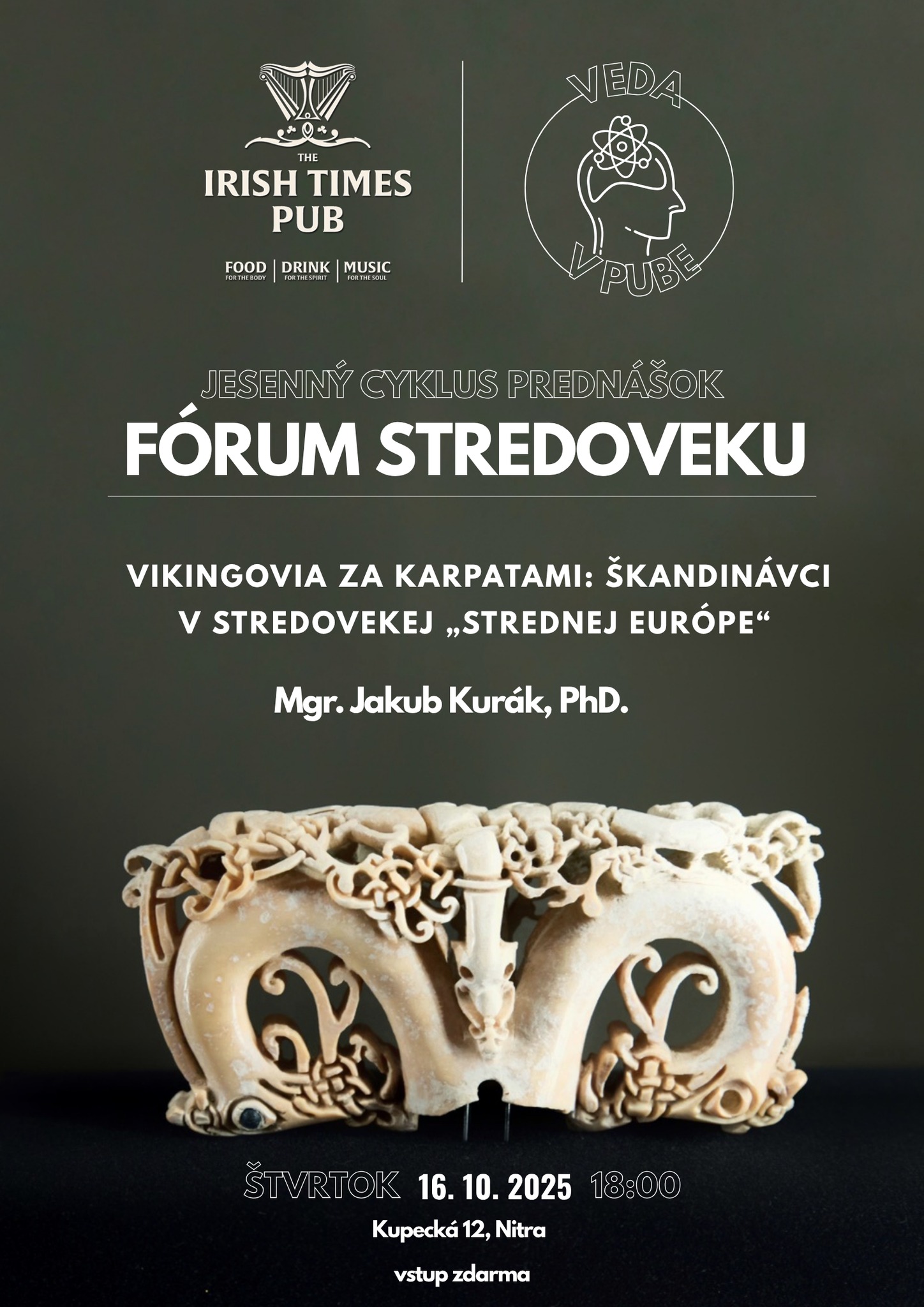 Vikingovia za Karpatami: Škandinávci v stredovekej „strednej Európe" (Cyklus Fórum stredoveku)
