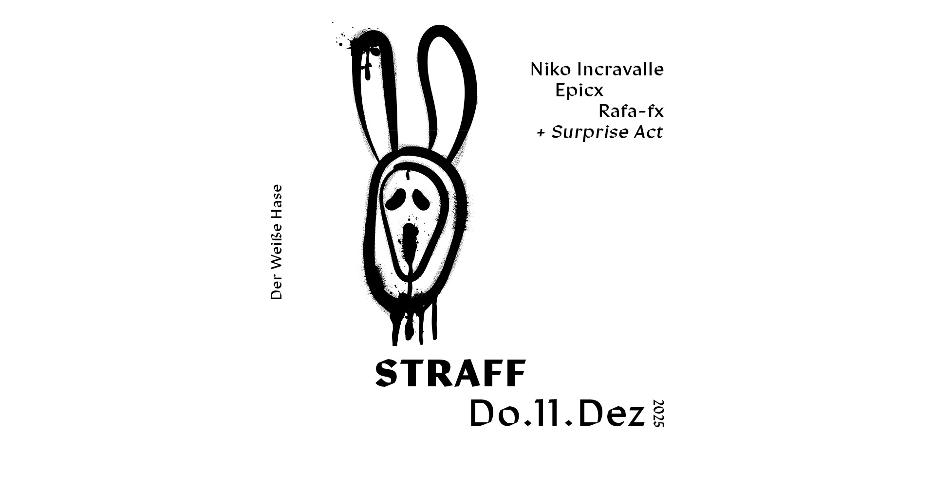 Straff / thursday Techno / 5€ until 1 AM