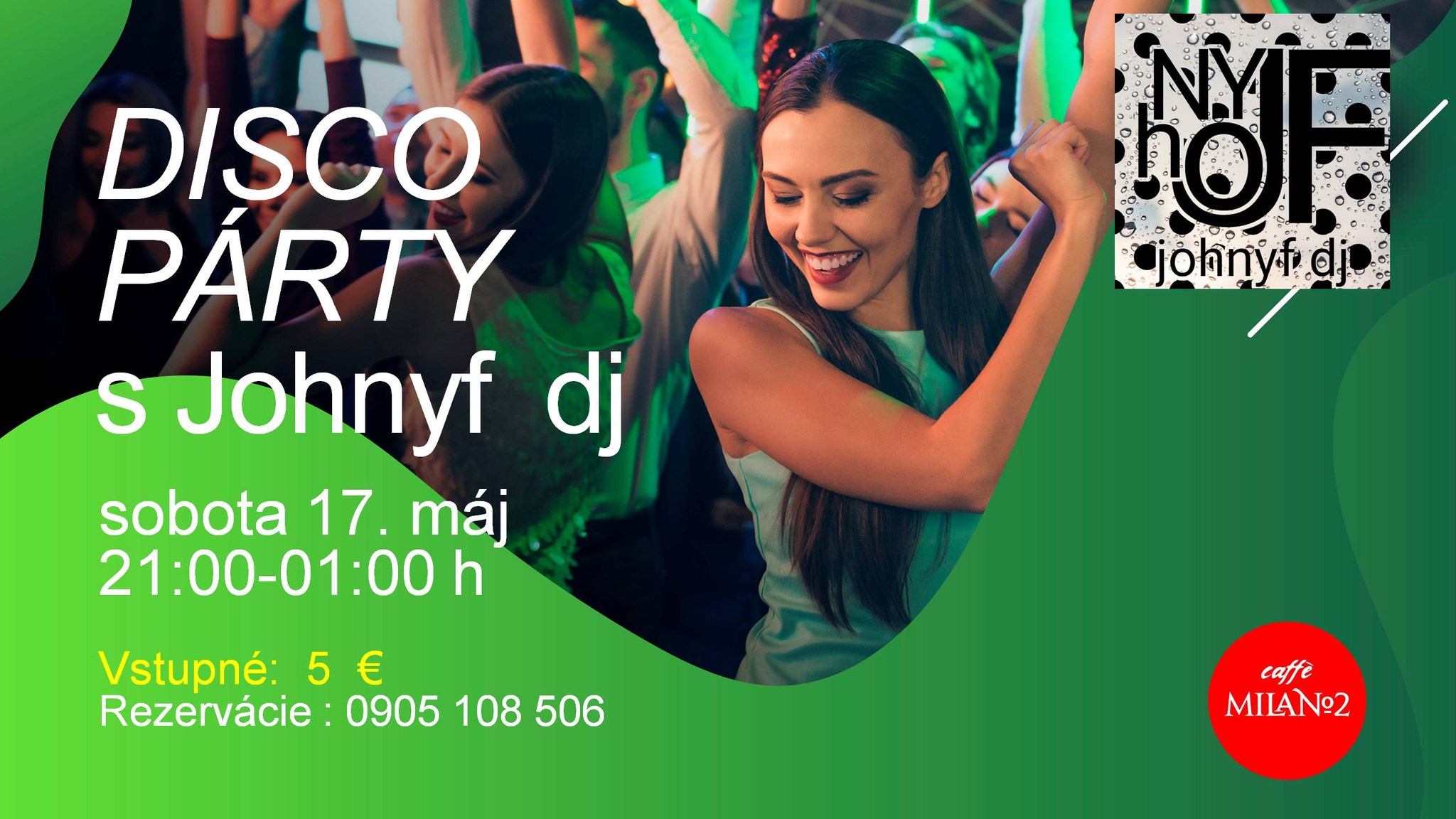 Disco párty s Johnyf dj