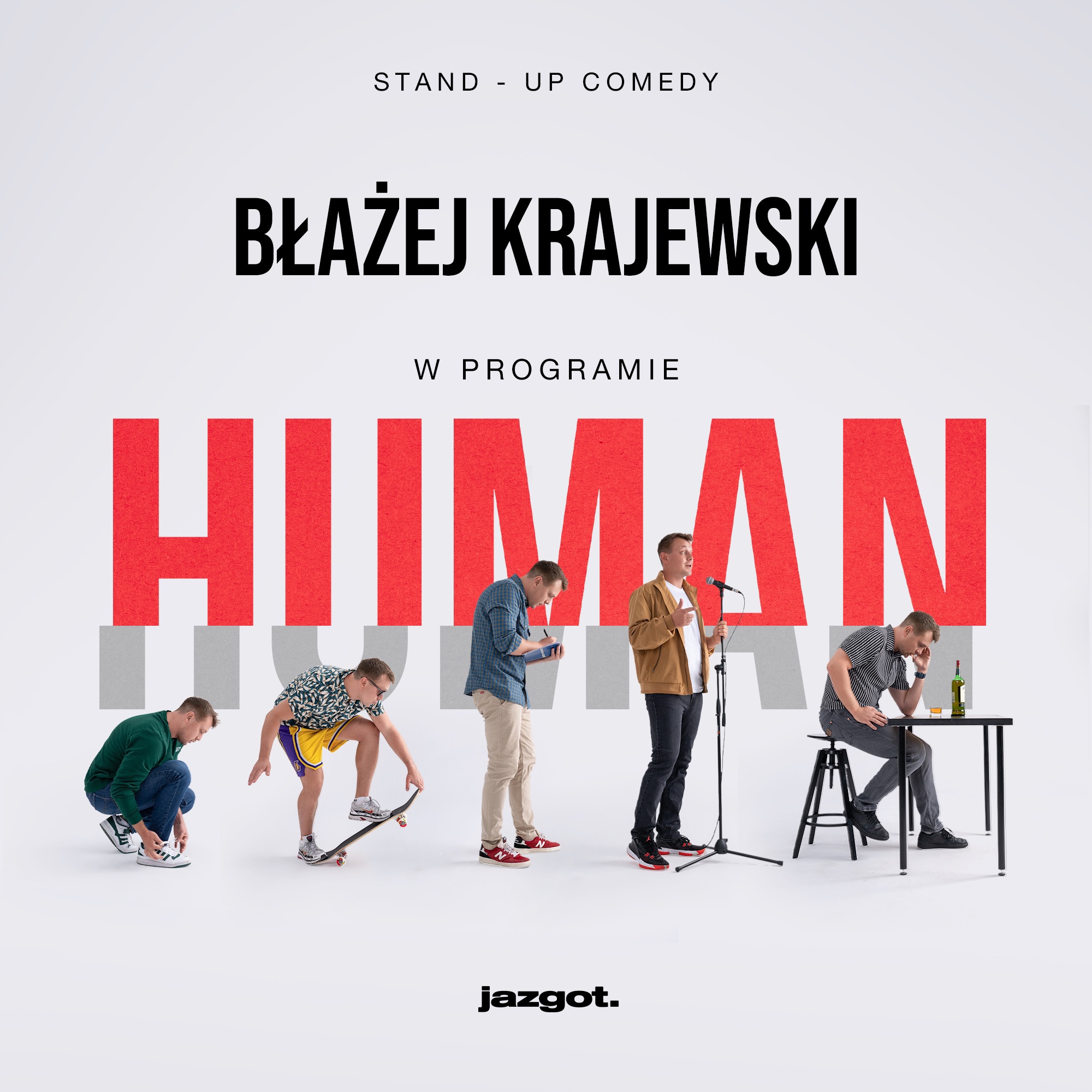 Błażej Krajewski w programie „Human” | Stand-Up Amsterdam