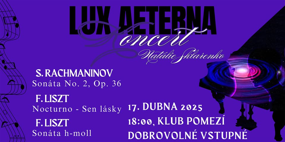 LUX AETERNA - Koncert Natalie Sklarenko