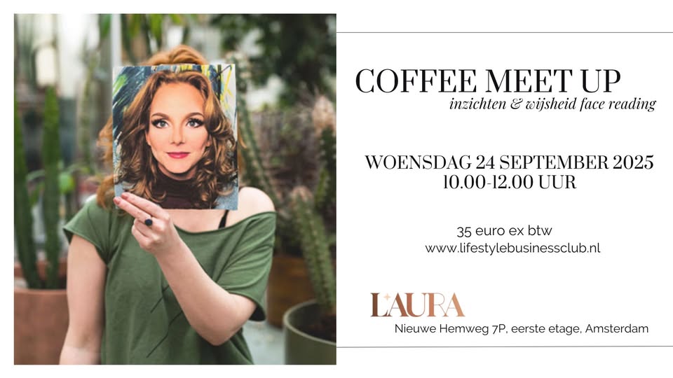 Coffee Meet Up - inzichten & wijsheid Face Reading