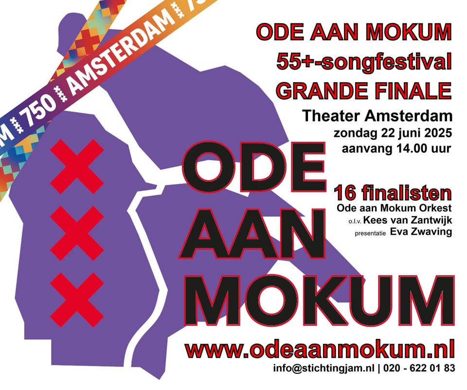Ode aan Mokum 55+-Songfestival · Grande Finale | Theater Amsterdam