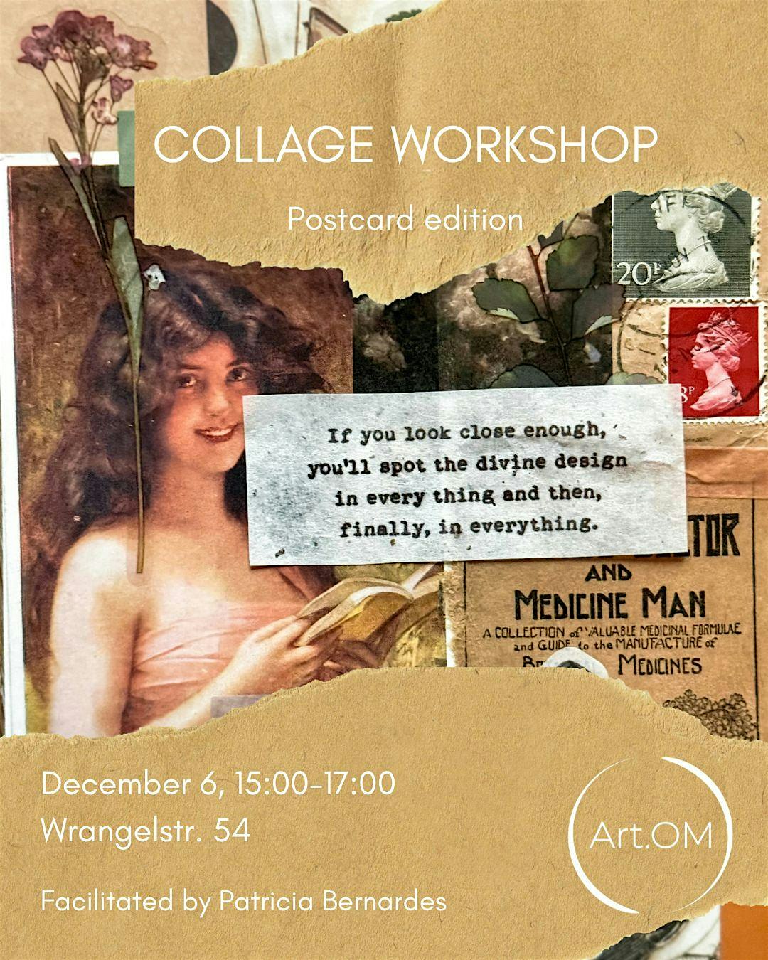 COLLAGE WORKSHOP - Postcard Edition