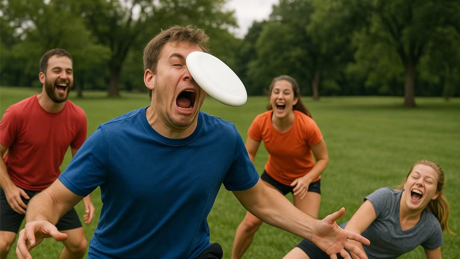 Terrible "Ultimate frisbee"