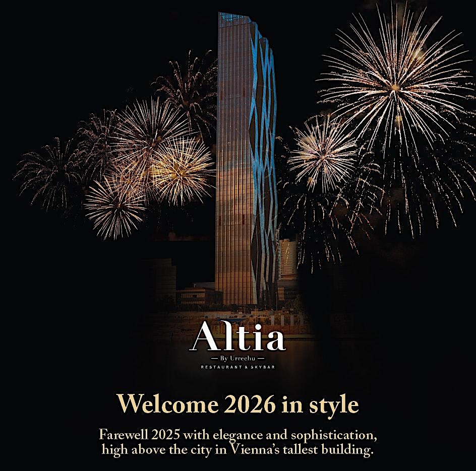 New Years Eve at Altia Restaurant and Skybar