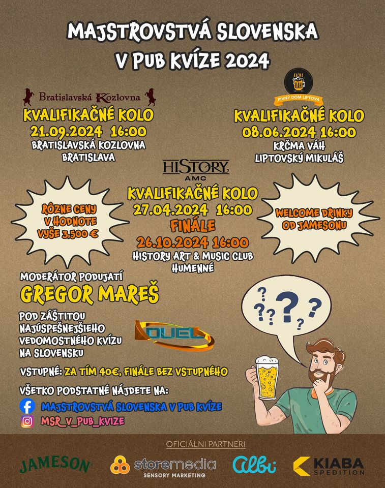 MSR v pub kvíze - FINÁLE