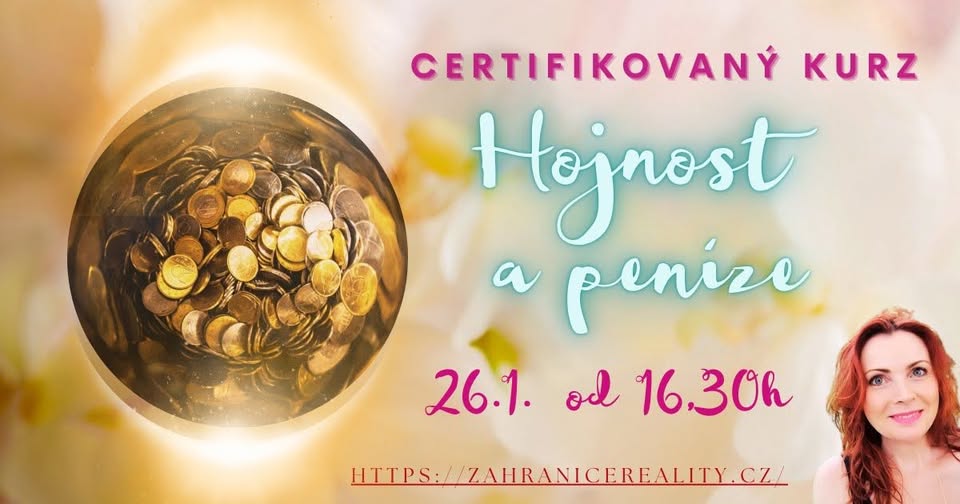 Certifikovaný kurz HOJNOST a peníze