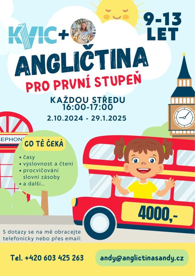 Angličtina pro první stupeň