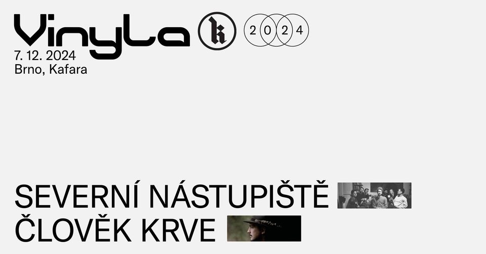 VYPRODÁNO: Severní nástupiště + Člověk krve l Kafara l Brno