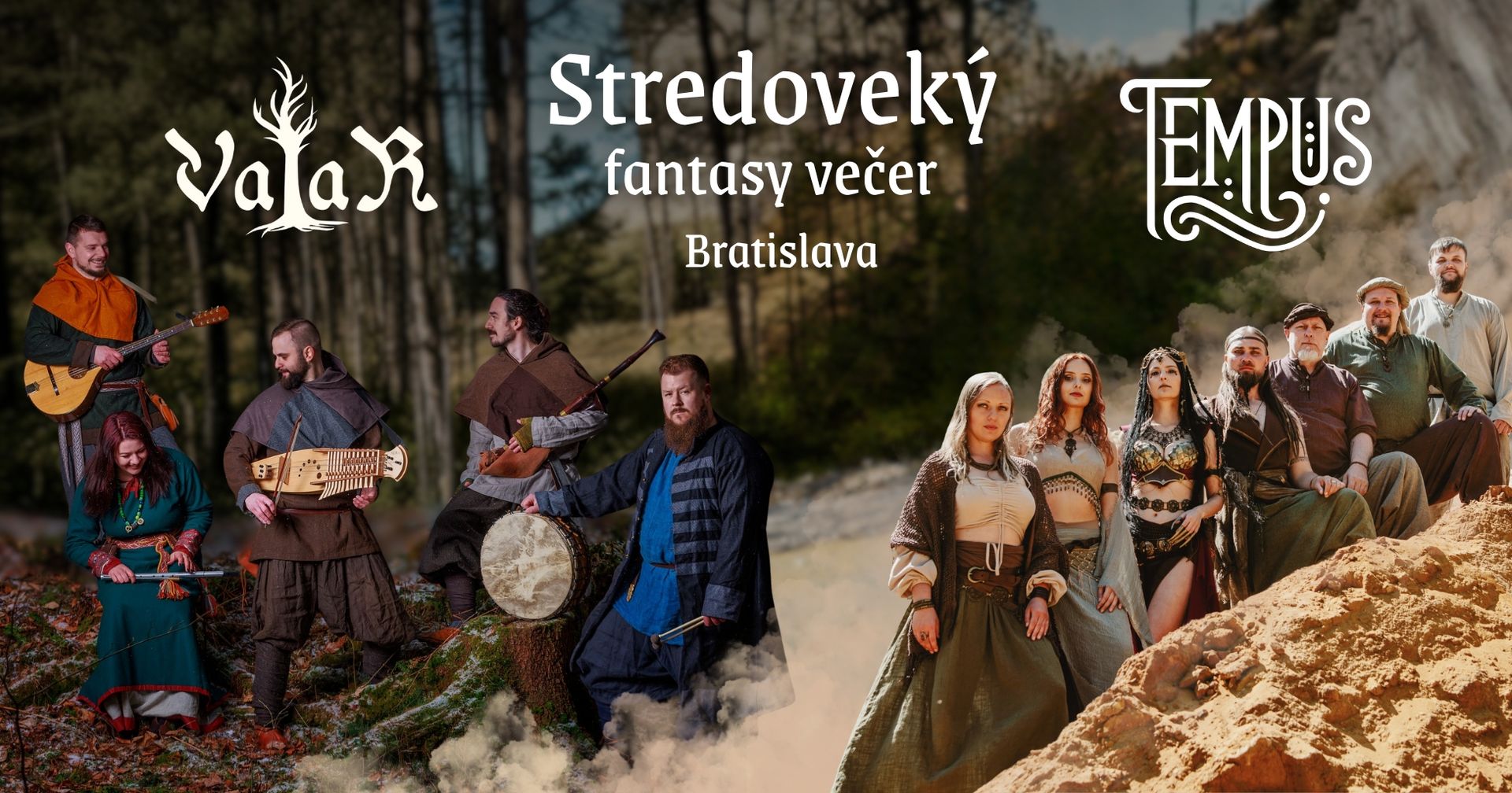 Stredoveký fantasy večer v Bratislave - Tempus + Valar
