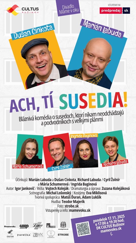 PREMÍERA: Ach, tí susedia