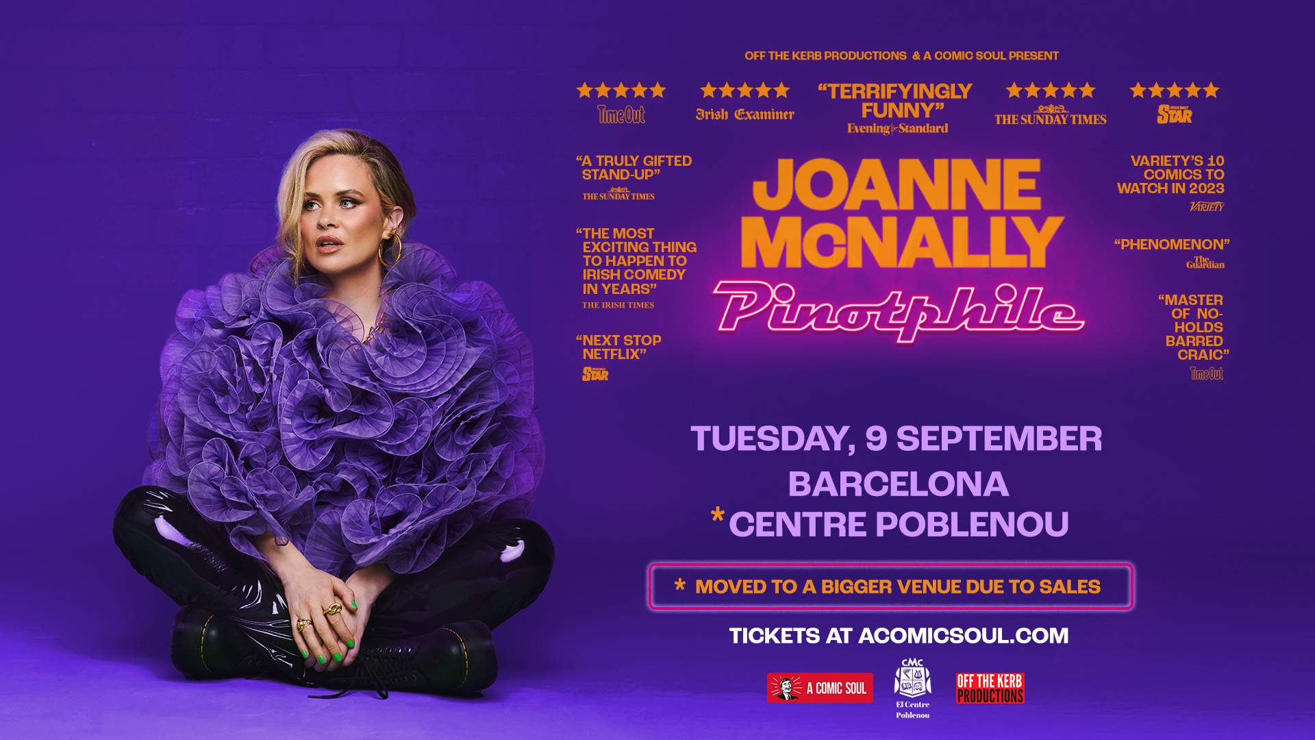 Joanne McNally in Barcelona