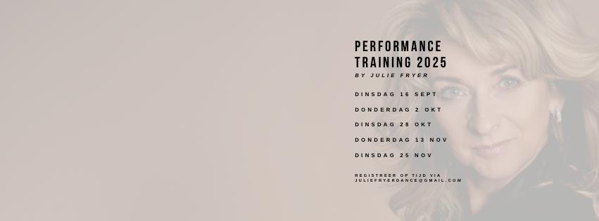 Performance Training with Julie