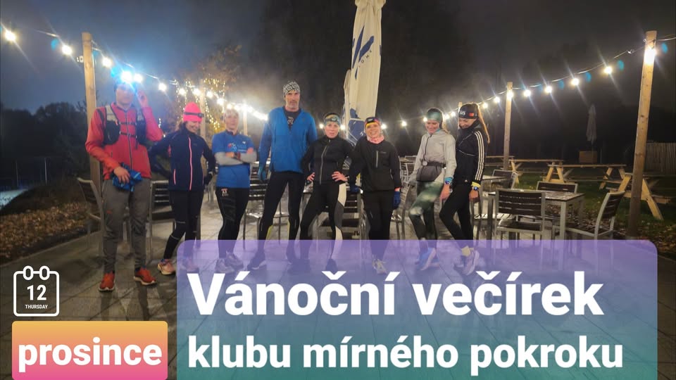 Vánoční neběžecké setkání klubu mírného pokroku 🍻