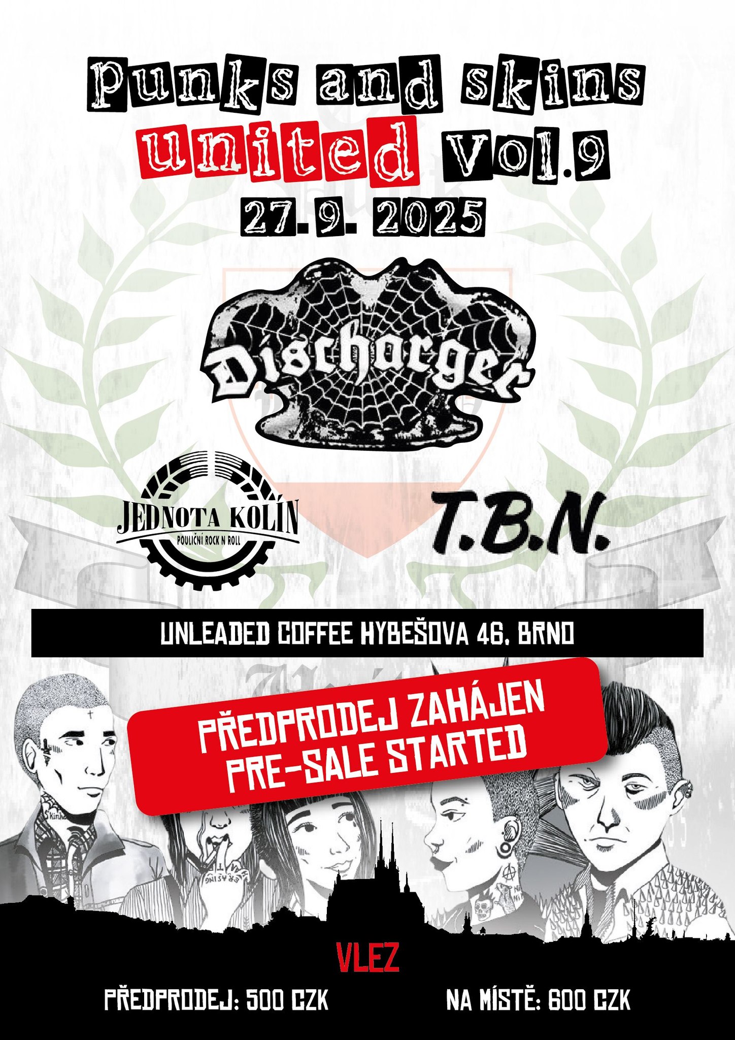 PUNKS AND SKINS UNITED vol. 9