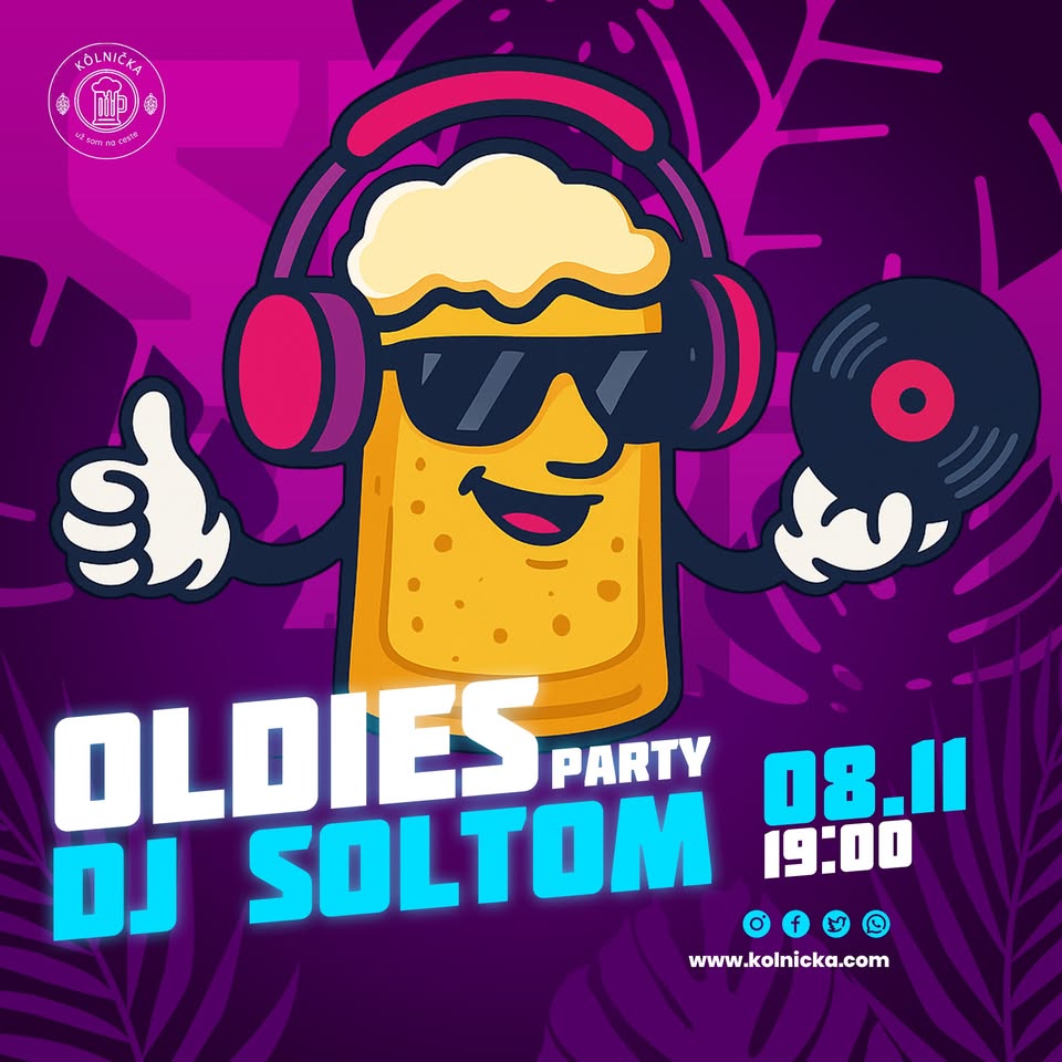 🎉 OLDIES DISKOTÉKA v KÔLNIČKE 🎶 DJ SOLTOM